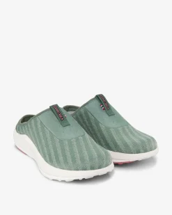 Hot Viking Balance Mule W Green/Old Rose