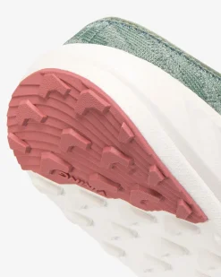 Hot Viking Balance Mule W Green/Old Rose