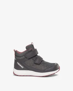 Hot Viking Bouncy Glitter Mid GTX 2V Charcoal