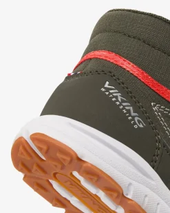 Online Viking Hovet Mid WP 1V Olive/Red