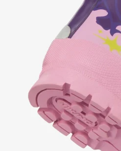 New Viking Jolly Print Rubber Boots Purple/Multi