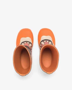 Viking Jolly Print Rubber Boots Orange/Multi