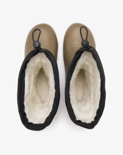 Hot Viking Norse Tall Boot Dark Natural/Black