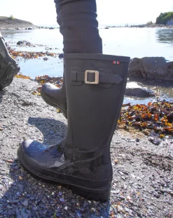 Hot Viking Vendela Black Rubber Boot